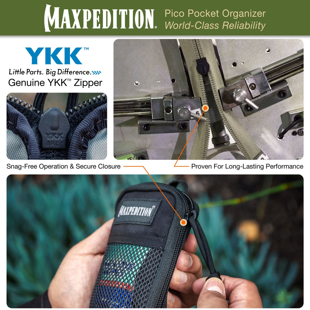 Maxpedition Pico Multicam Pocket Organiser