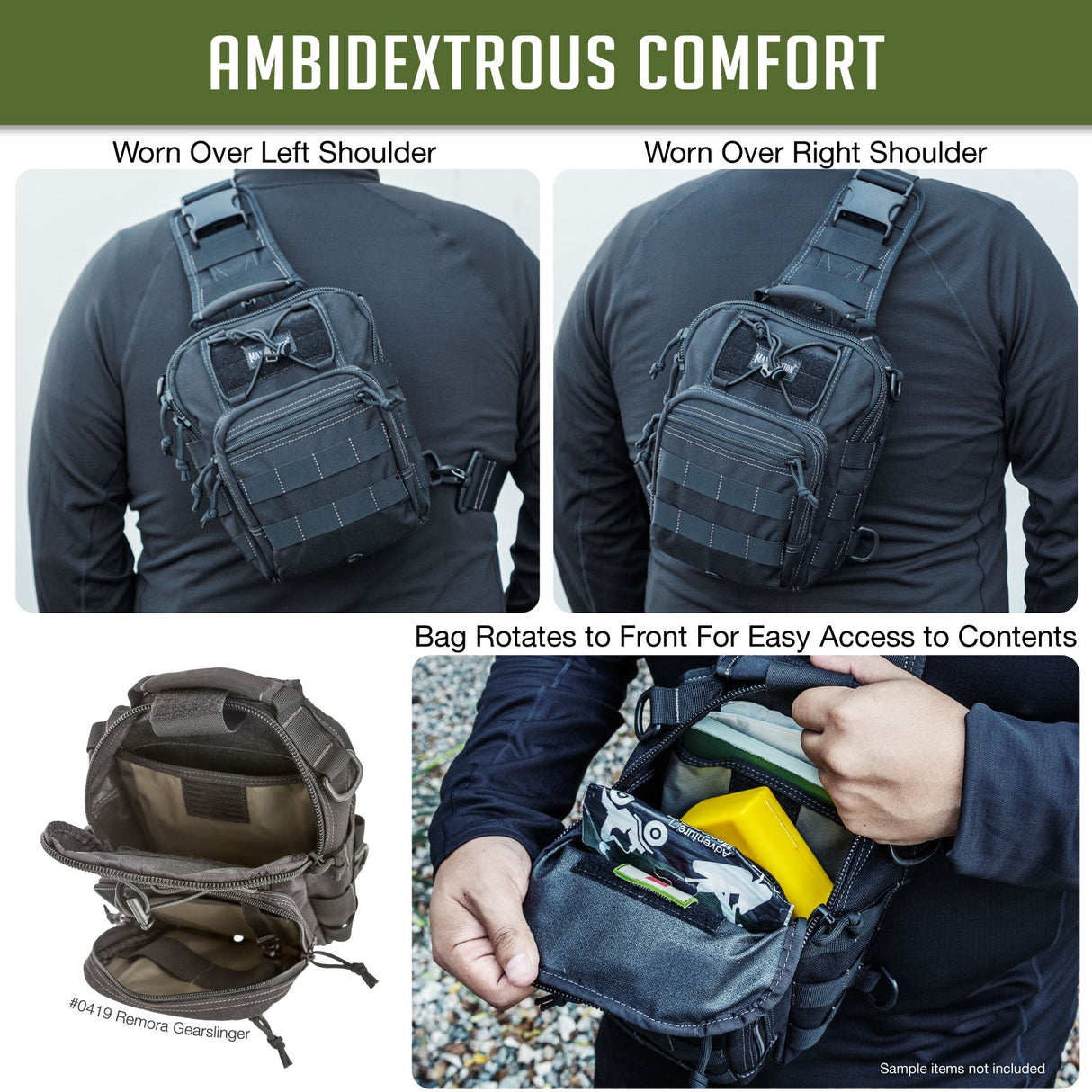 Maxpedition REMORA Khaki Gearslinger