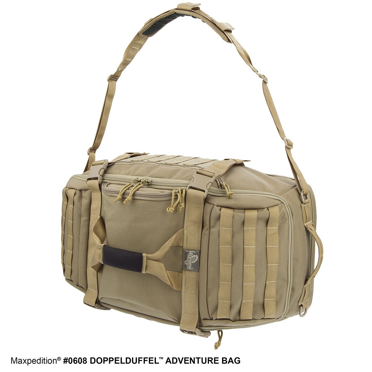 Maxpedition DOPPELDUFFEL Black Adventure Bag