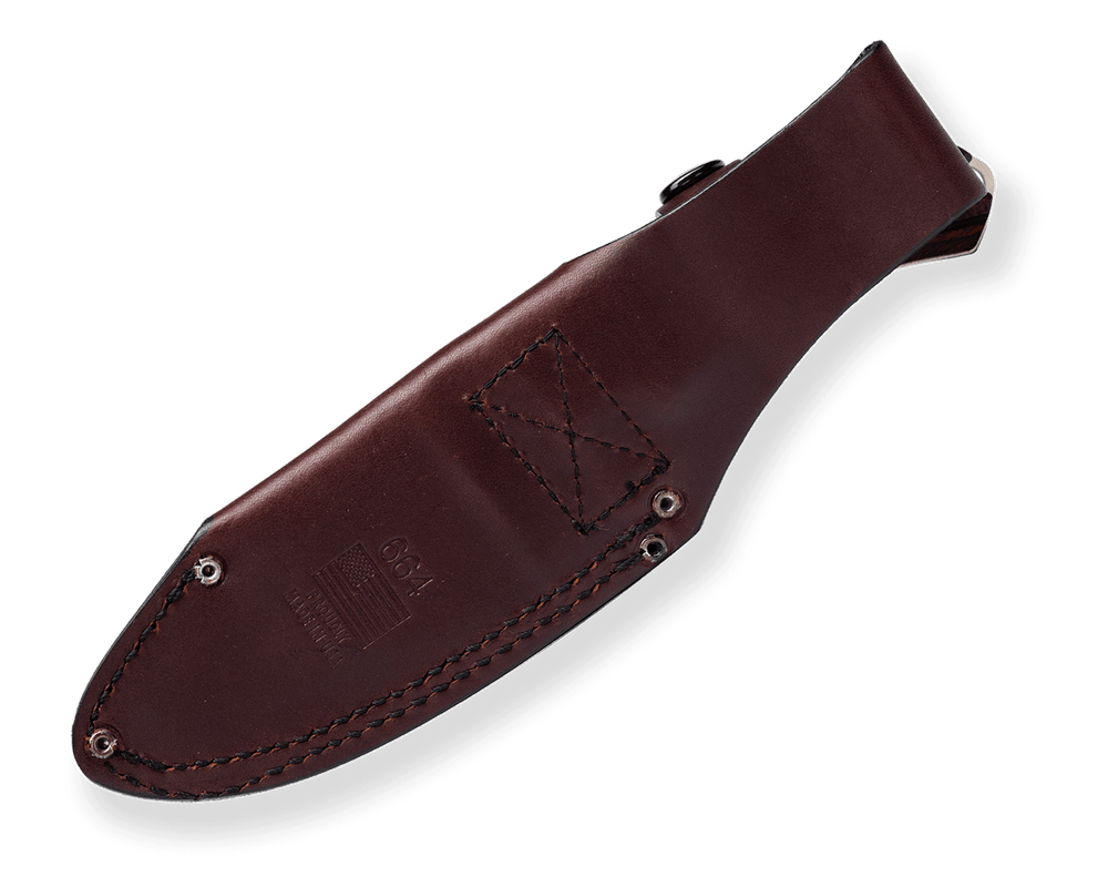Buck 664 Alpha Hunter Pro Fixed Blade Knife - Walnut DymaLux