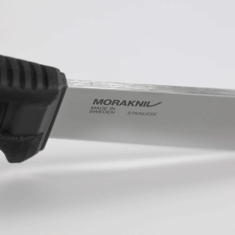 Mora Amberg Full Flat (S) Black Skies Bushcraft Knife