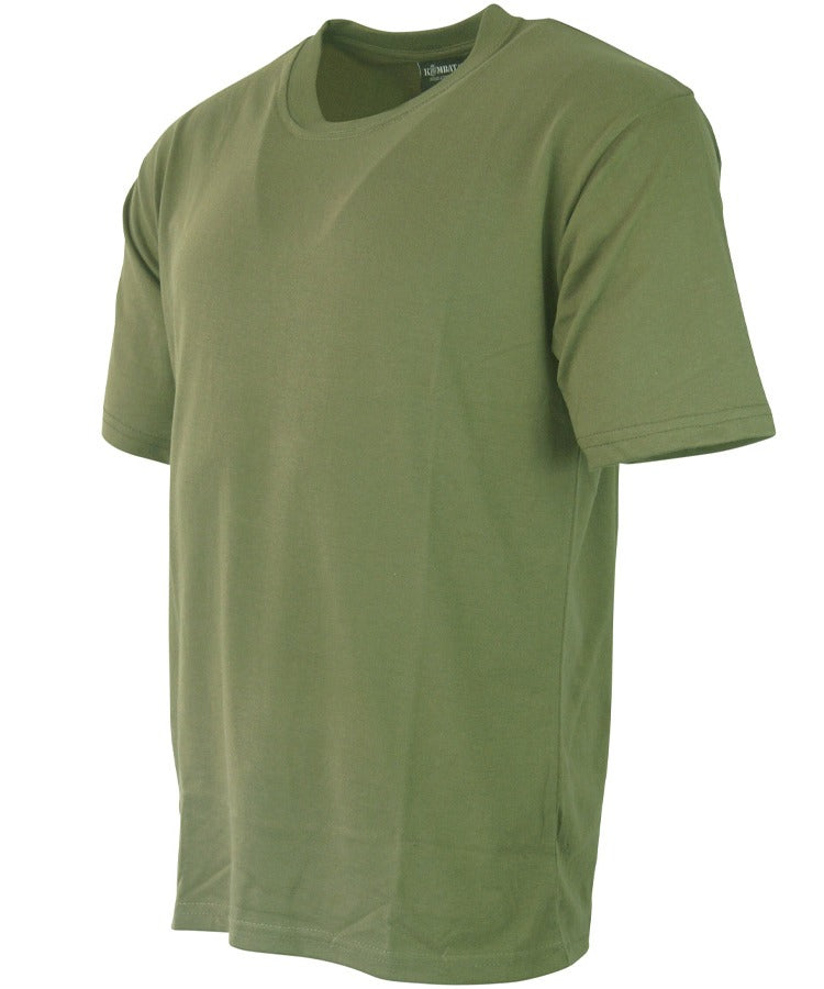 Kombat UK Military Plain T-Shirt - Olive Green