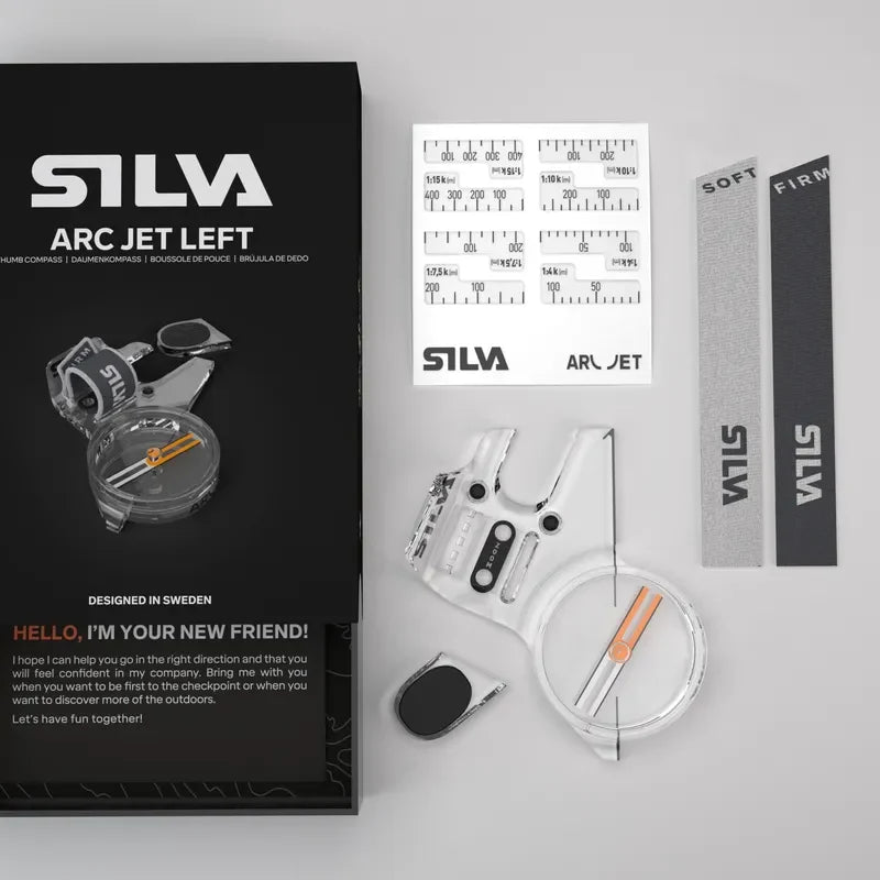 Silva Arc Jet Left Land Compass