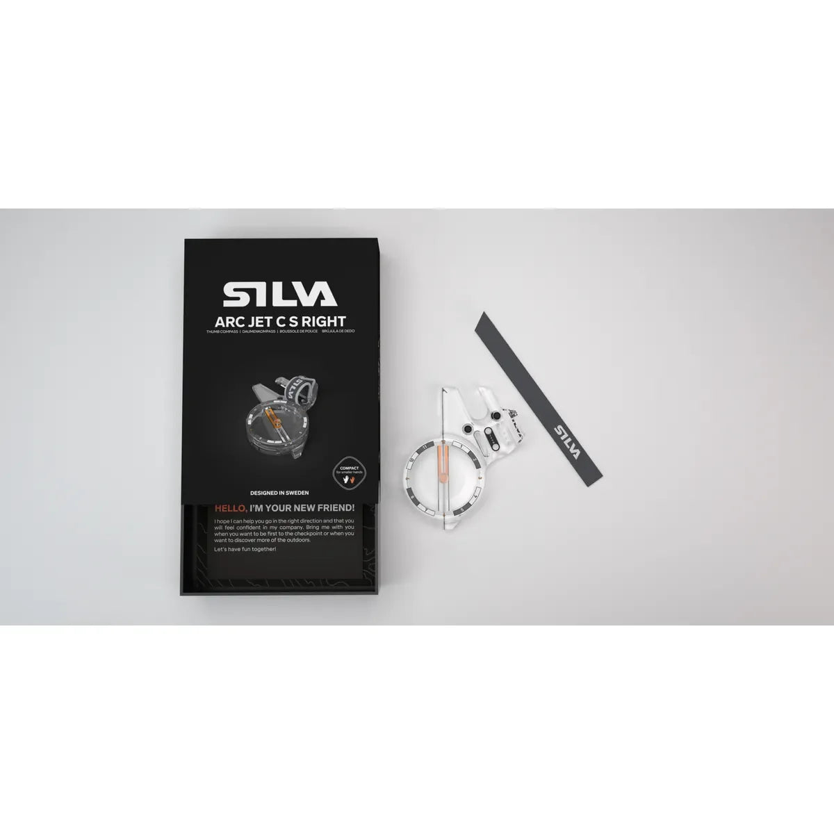 Silva Arc Jet CS Right ME Land Compass