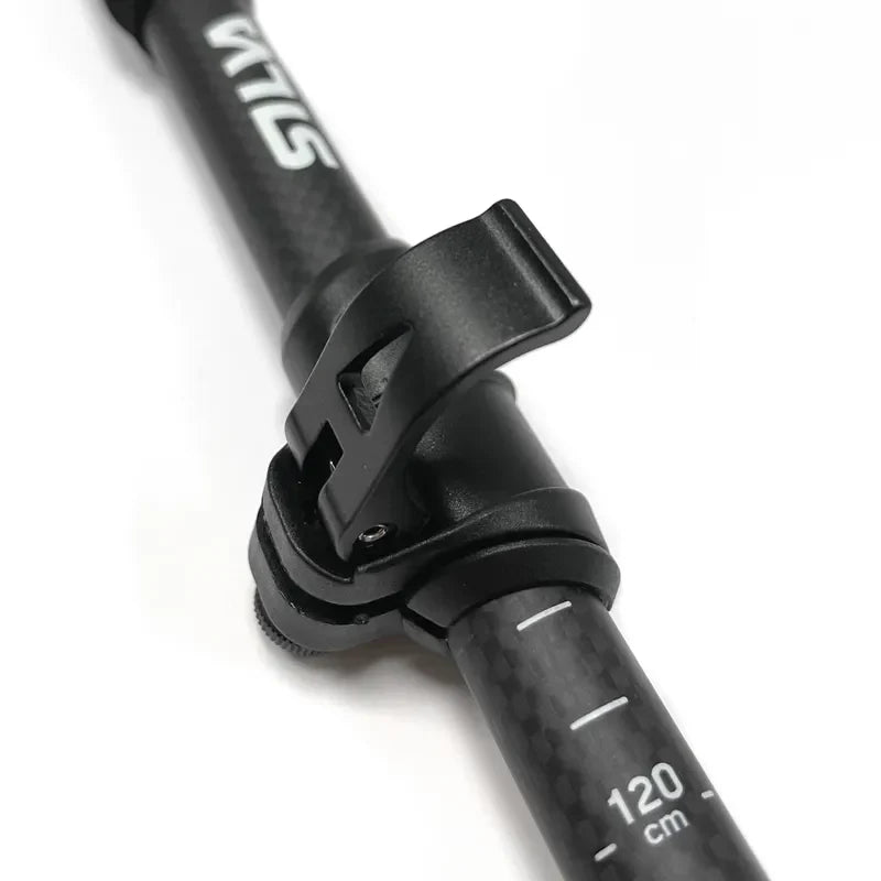 Silva Carbon Black Adjustable Running Poles 100-120cm