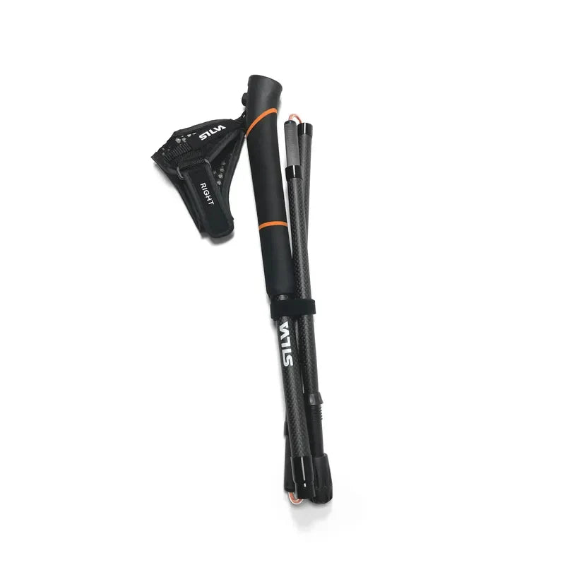 Silva Carbon Black Running Poles 110cm