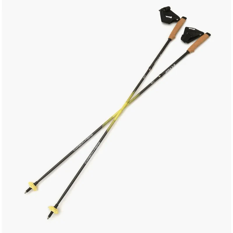 Silva Running Carbon Poles Z Fixed 110cm
