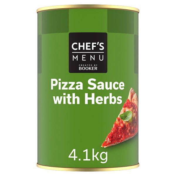 4.1kg Chef's Menu Pizza Sauce with Herbs - Bulk Food Ration Storage