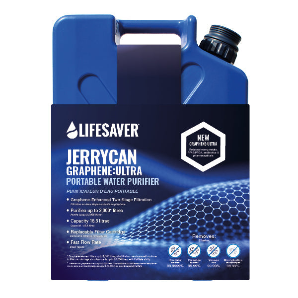 LifeSaver Jerrycan Graphene:Ultra - Advanced PFAS & Heavy Metal Filter