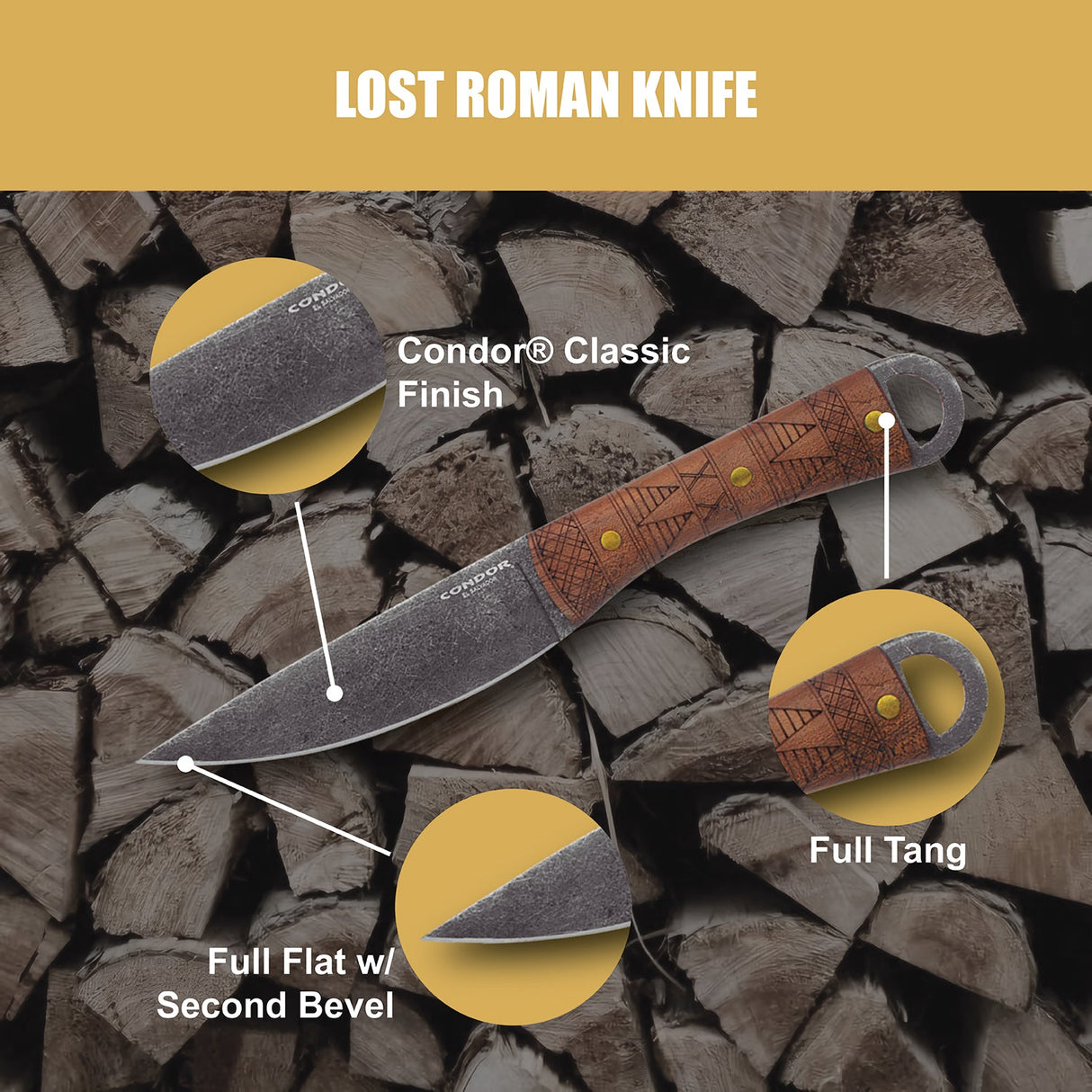 Condor Lost Roman Knife