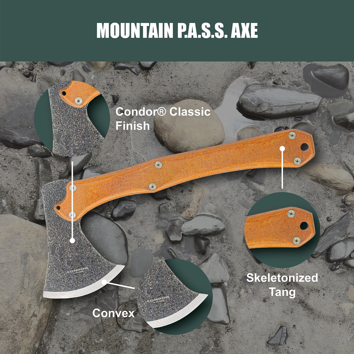 Condor Mountain P.A.S.S. Axe