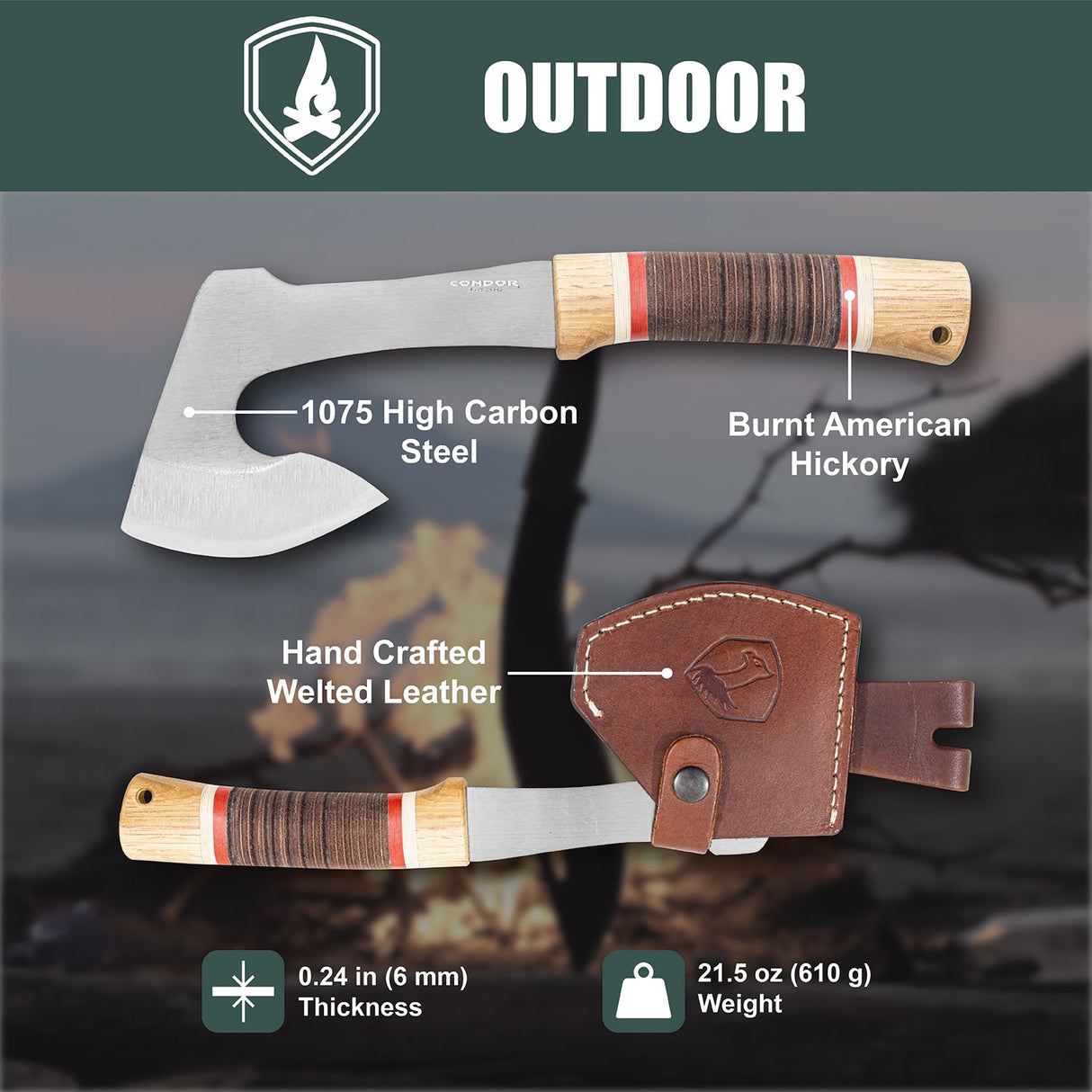Condor Country Backroads Axe