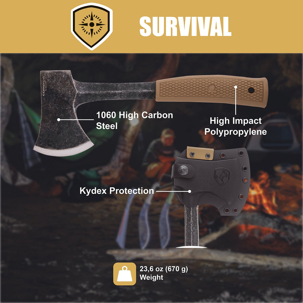 Condor Campsite Axe, Desert