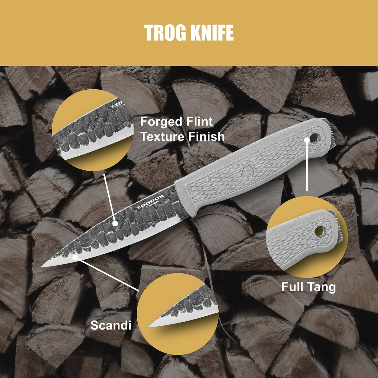 Condor Trog Fixed Blade Knife