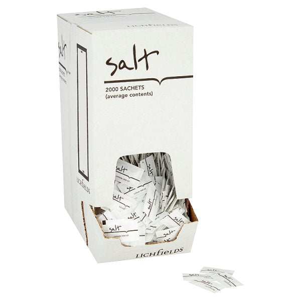 Lichfields Pepper 2000 Sachets - Bulk Food Ration Storage