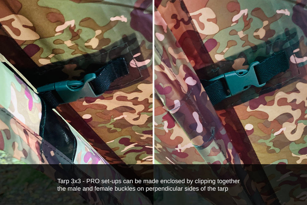 DD Hammocks Tarp 3x3m - PRO - Multicam