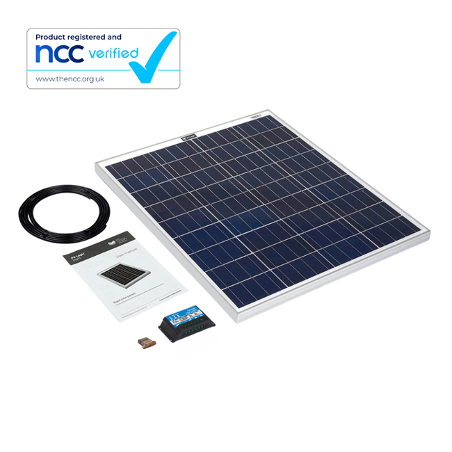 80W Rigid Solar Panel