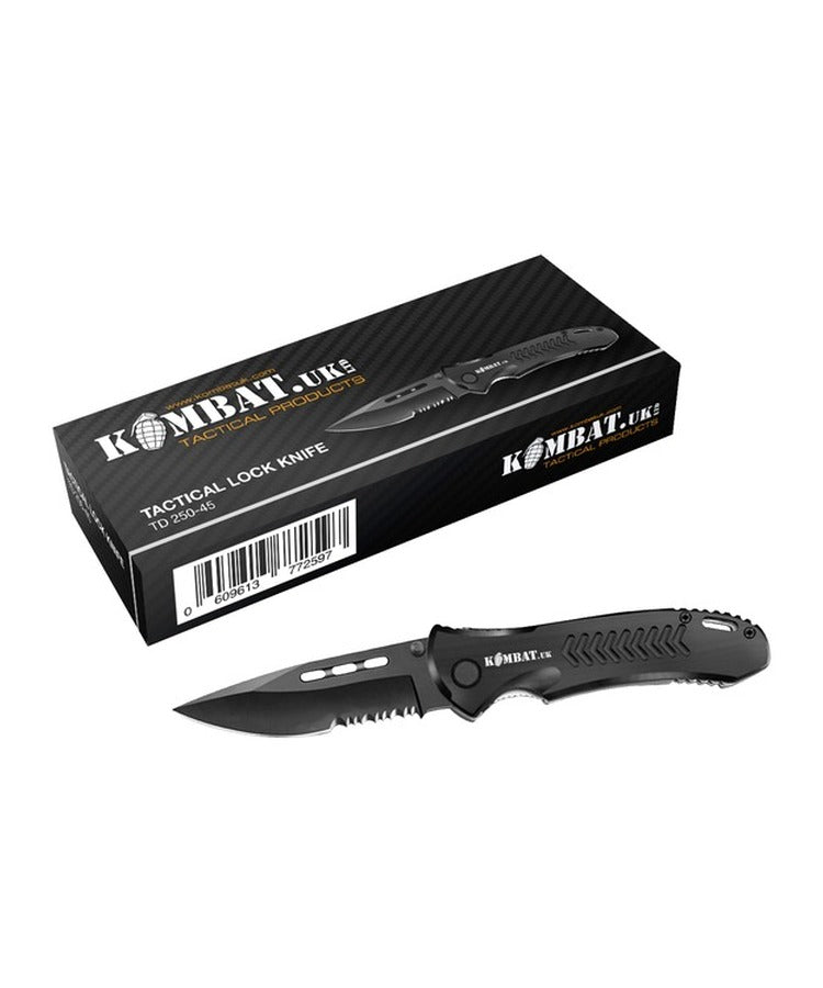 Kombat UK TD250-45 Tactical Folding Lock Knife