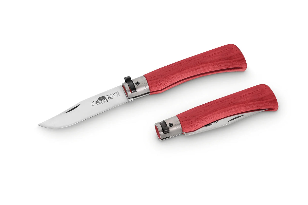 Antonini Old Bear Full Colour XL Red Folding Knife