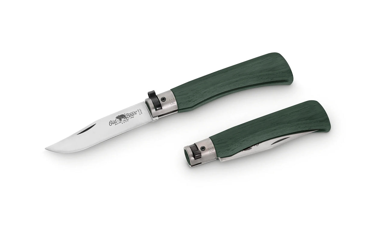 Antonini Old Bear Full Colour XL Green Folding Knife