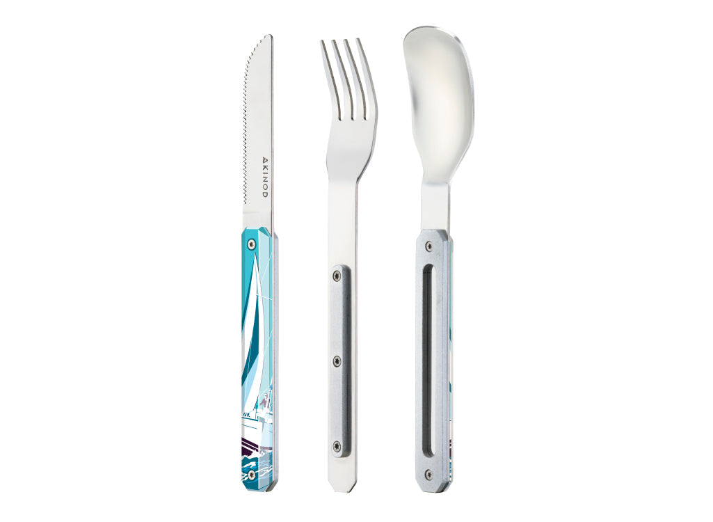 Akinod Straight Magnetic Cutlery (Mirror Finish)