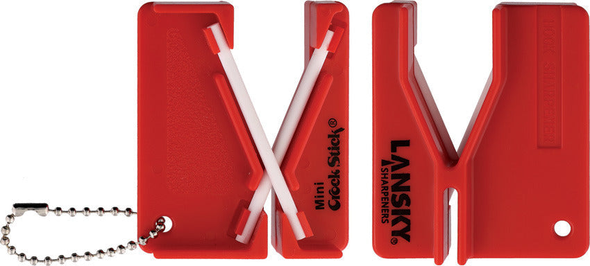 Lansky BKEY30 Mini Crock Stick Set Sharpener and Display Bowl.