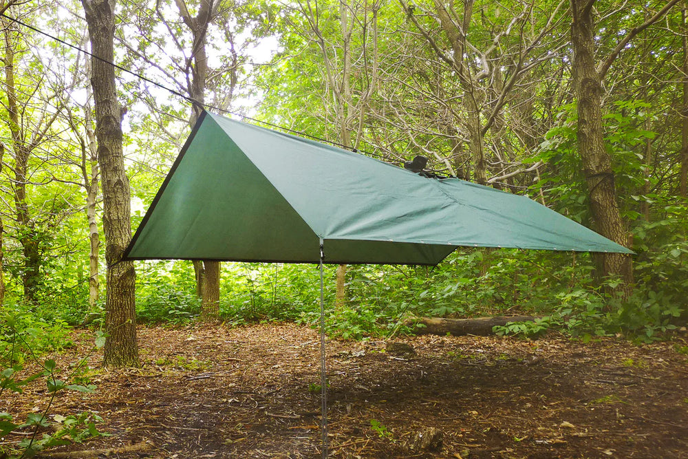DD Hammocks Poncho Tarp - Olive Green