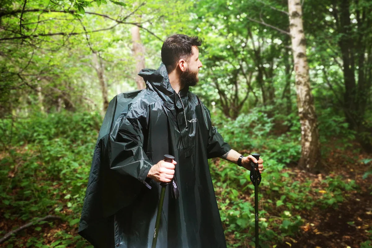 DD Hammocks Poncho Tarp - Olive Green