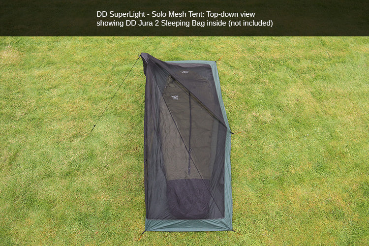 DD Hammocks SuperLight - Solo Mesh Tent
