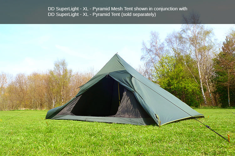 DD Hammocks SuperLight - XL - Pyramid Mesh Tent