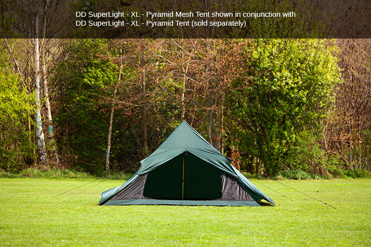 DD Hammocks SuperLight - XL - Pyramid Mesh Tent
