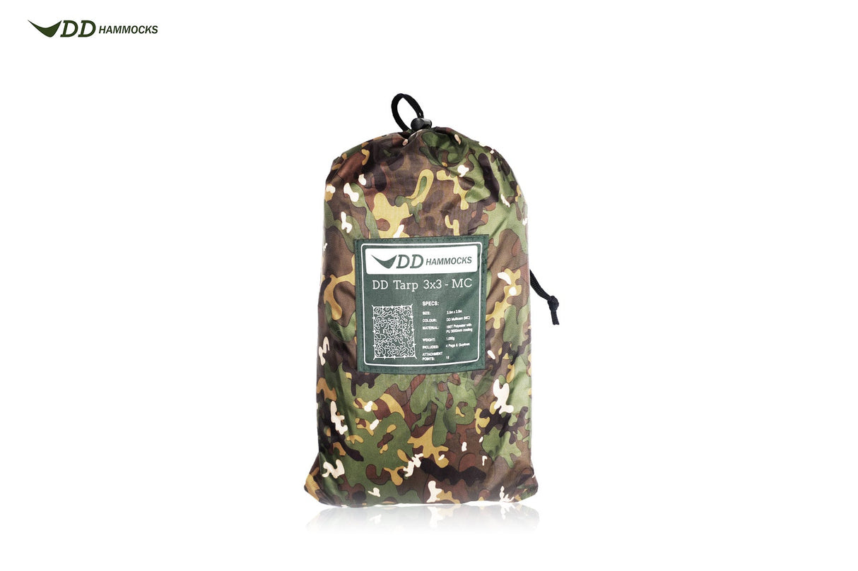 DD Hammocks Tarp 3.5 x 3.5 - Multicam