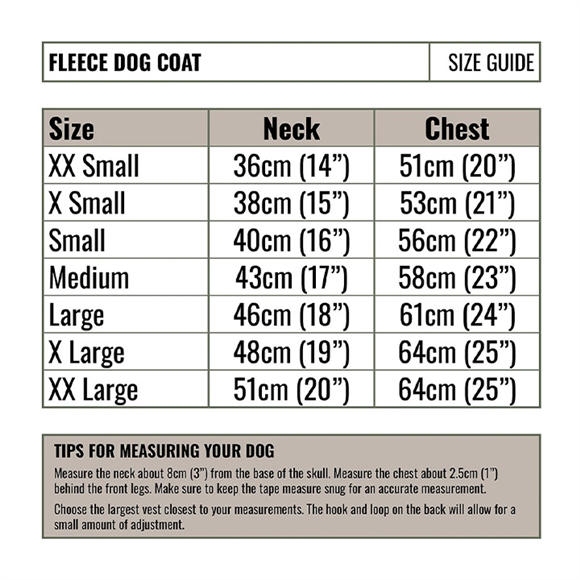 Jack Pyke Sherpa Fleece Dog Coat