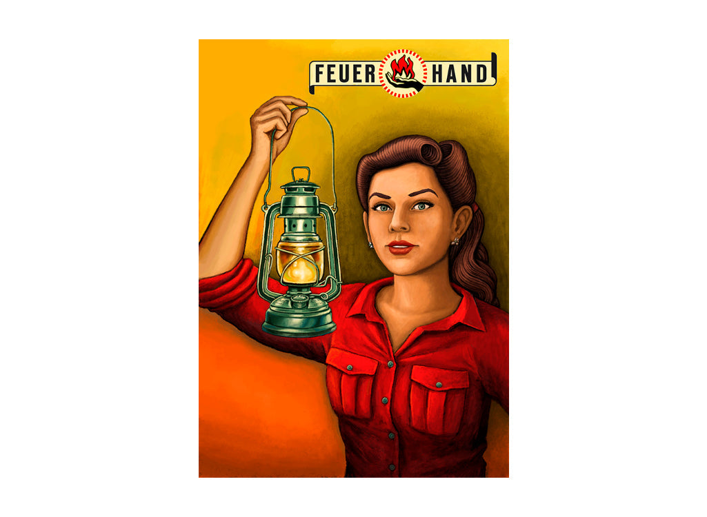 Feuerhand Tin Plate Sign