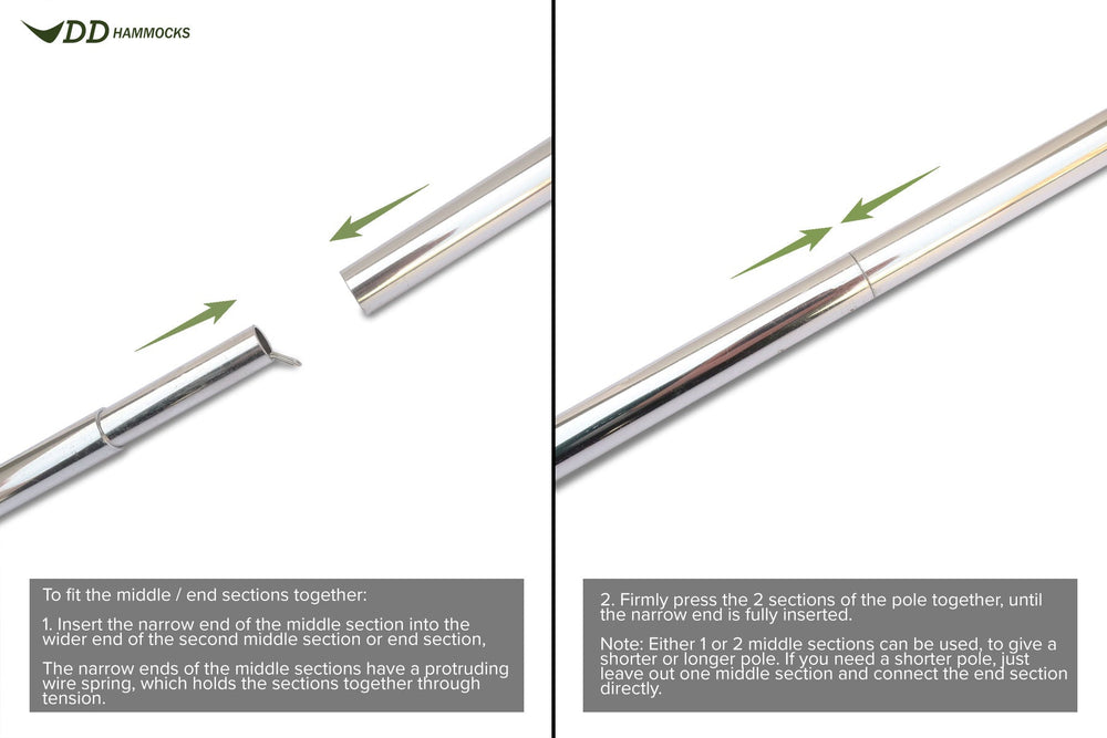 DD Hammocks Tarp Pole - 2.2m (x2)