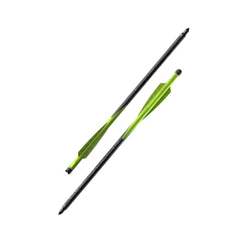 Barnett 7" Aluminium Crossbow Bolts - Demun Hyperbolt 2 Fletch