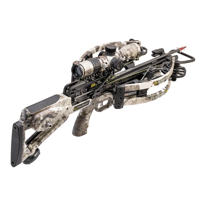 TenPoint Flatline 460 ACUslide EVO-X Elite Compound Crossbow - Camo Scope
