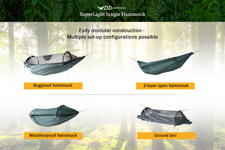 DD Hammocks SuperLight Jungle Hammock