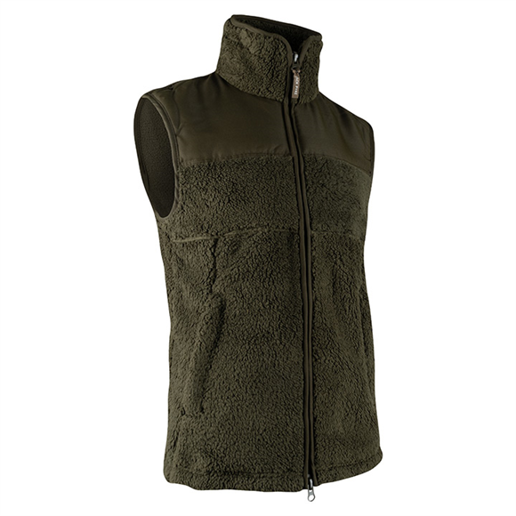 Jack Pyke Sherpa Fleece Gilet - Dark Olive