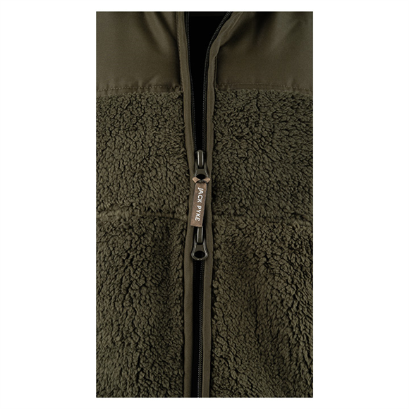 Jack Pyke Sherpa Fleece Gilet - Dark Olive