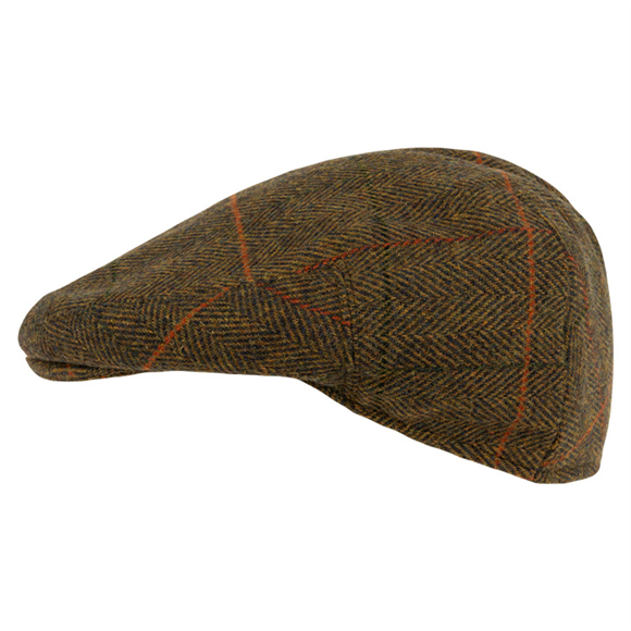 Jack Pyke Wool Blend Flat Cap - Brown