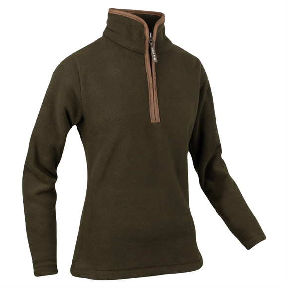 Jack Pyke Ladies Fleece Pullover - Dark Olive