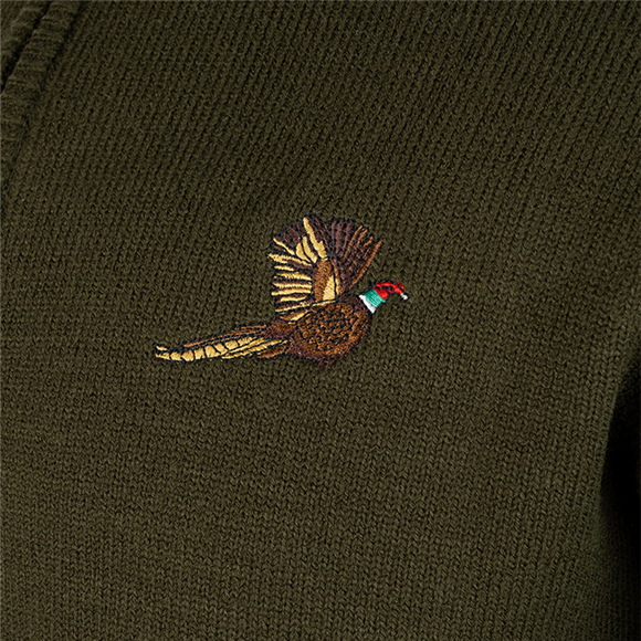 Jack Pyke Pheasant Zip Neck Pullover