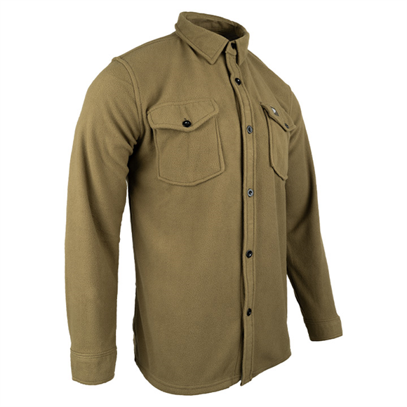 Jack Pyke Polar Fleece Shirt - Dark Mustard