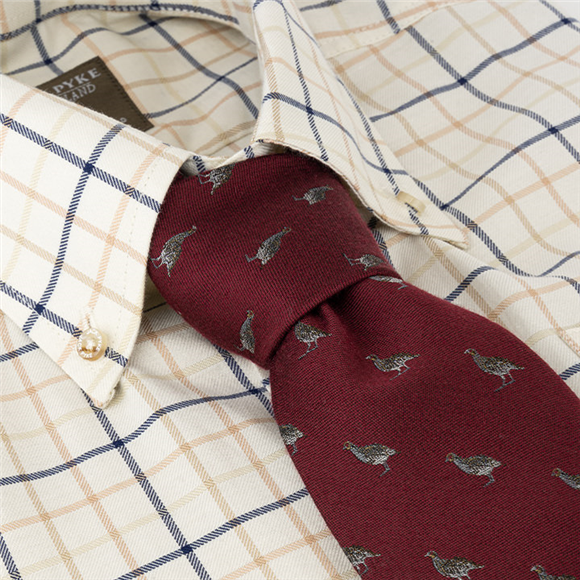 Jack Pyke Silk Tie Partridge