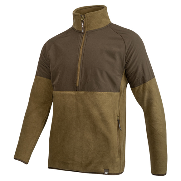 Jack Pyke Bleasdale Half Zip Fleece Top - Dark Mustard