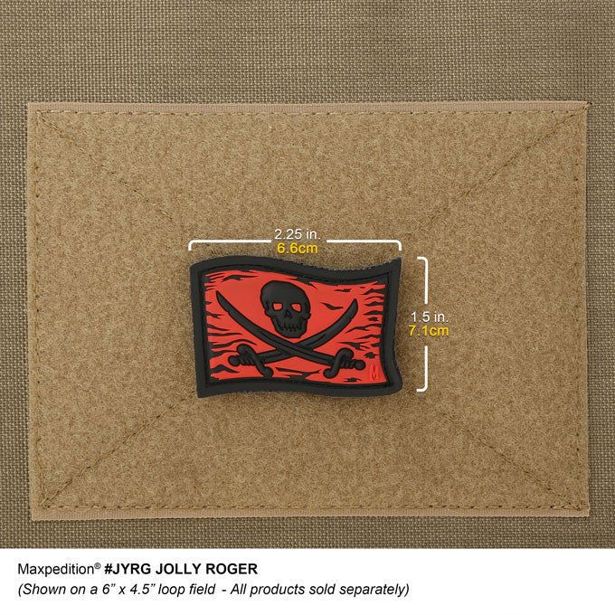 Maxpedition Jolly Roger Glow Patch