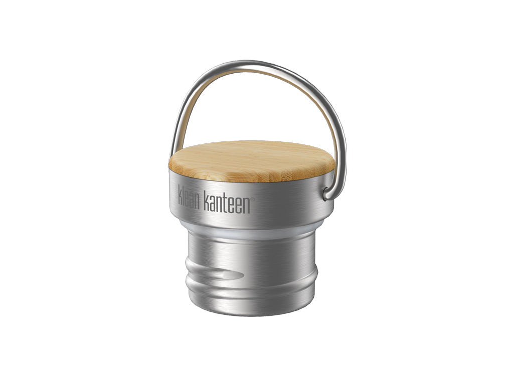 Klean Kanteen 473ml Rise Insulated Reflect Water Bottle with Bamboo Cap