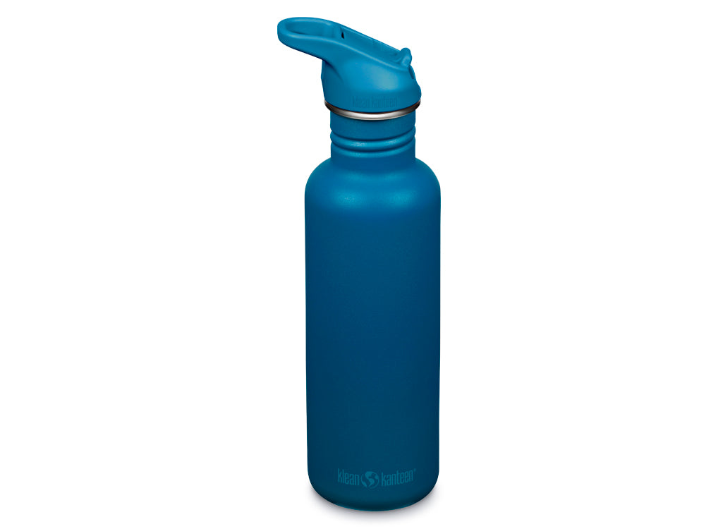 Klean Kanteen 800ml Classic Water Bottle with Flip Seal Sport Cap