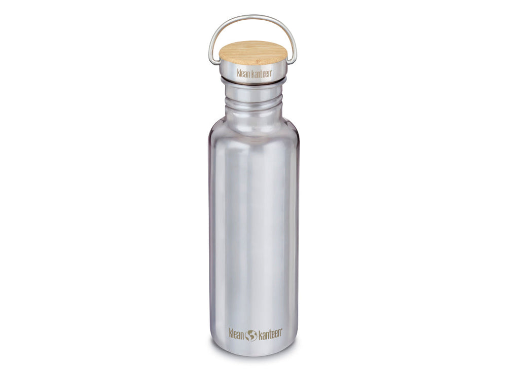 Klean Kanteen 800ml Reflect Water Bottle with Bamboo Cap